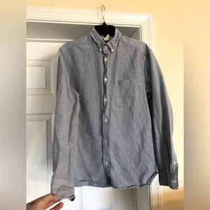 VTG H&M LOGG LABEL OF GRADED GOODS Mens Blue Button Down M Shirt